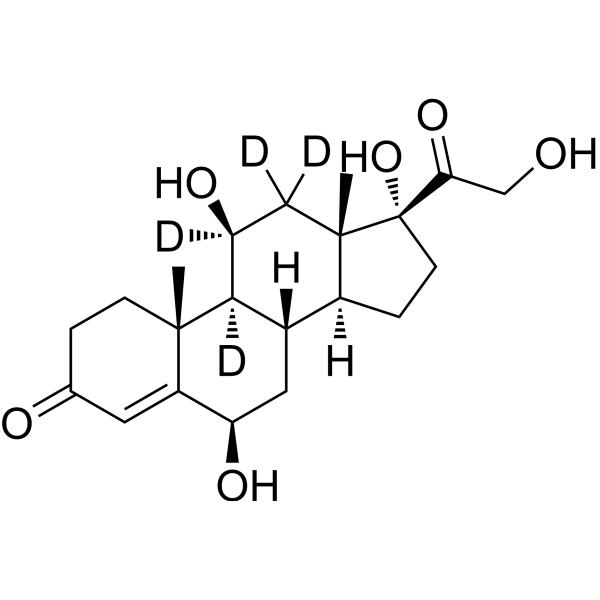 6β-Hydroxy Cortisol-d4 1261254-51-6